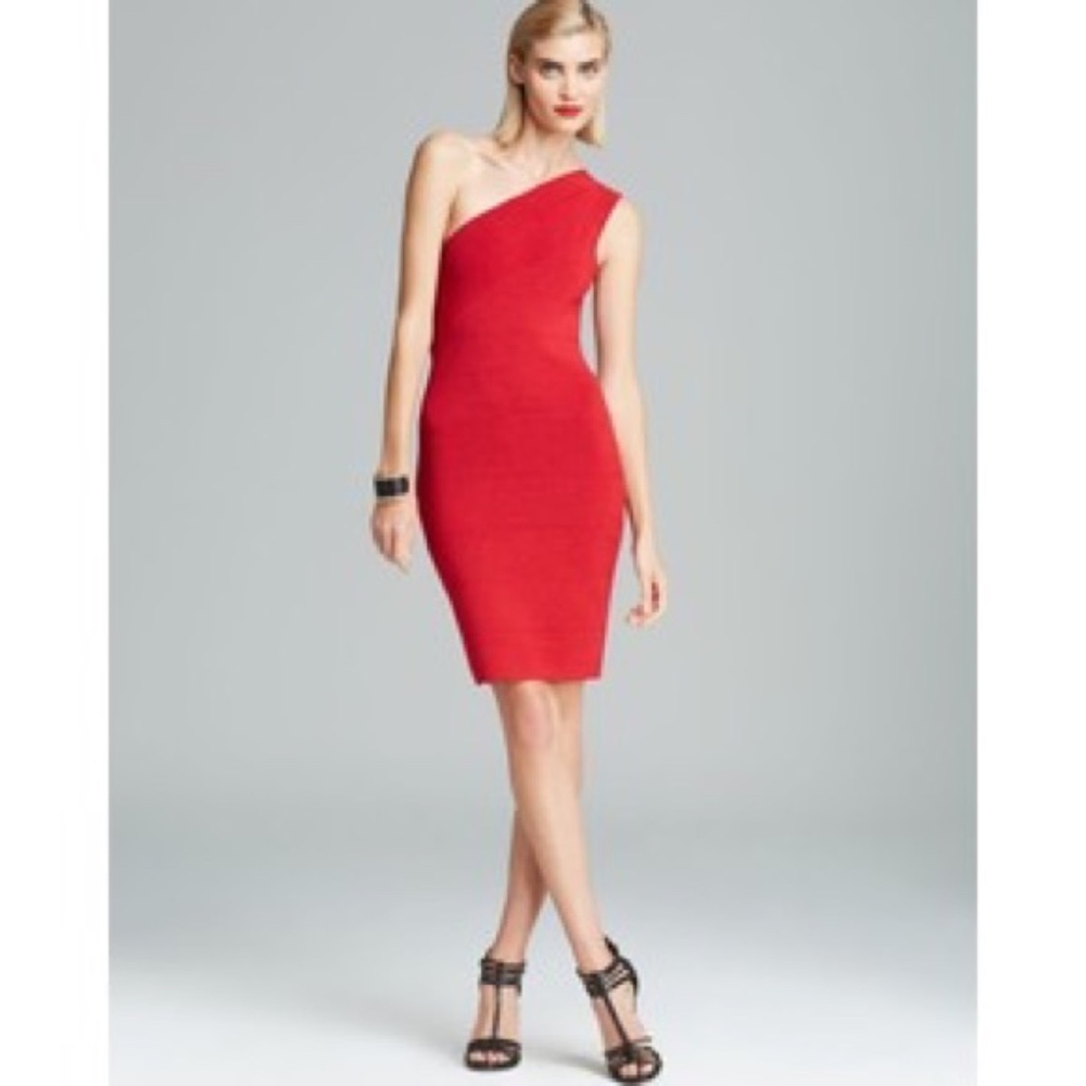 Laundry Shelli Segal Body Con Bandage Dress XS